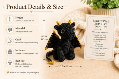 🎁Last Day: BUY 3 GET 1 FREE - 🐲💕Emotional Support Dragon Pocket Buddy