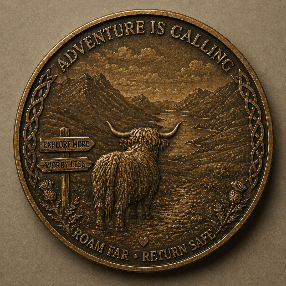 🐘 Travel Elephant Lucky Coin