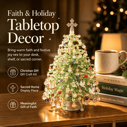 🔥Last Day 49% OFF✨ DIY Beaded Christmas Tree Kit🎅🎄
