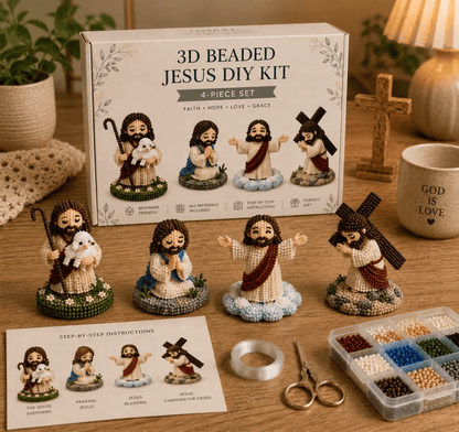 🔥Last Day 50% OFF ✝️3D Beaded Christian DIY Kit