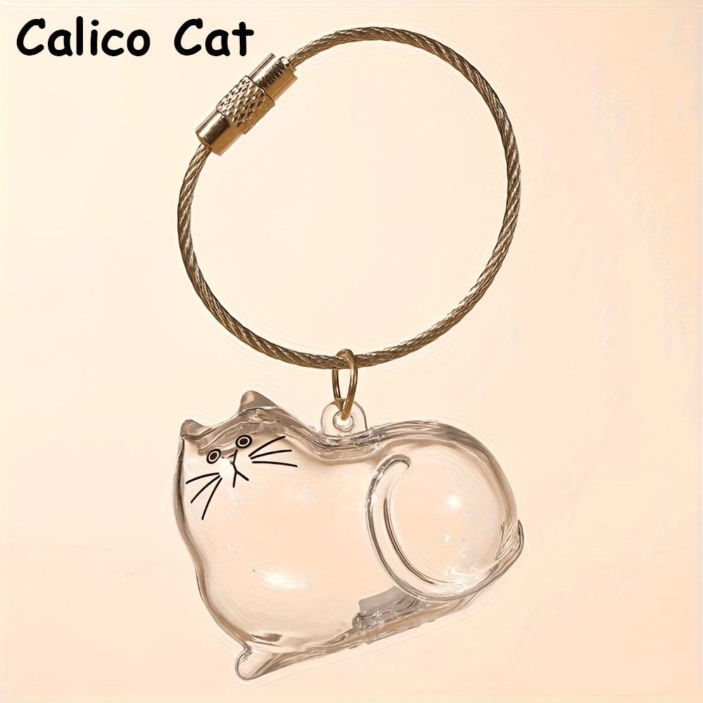 🔥50000+ Sold🐾Pet Hair Memorial Capsule Keychain