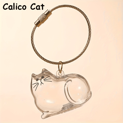 🔥50000+ Sold🐾Pet Hair Memorial Capsule Keychain