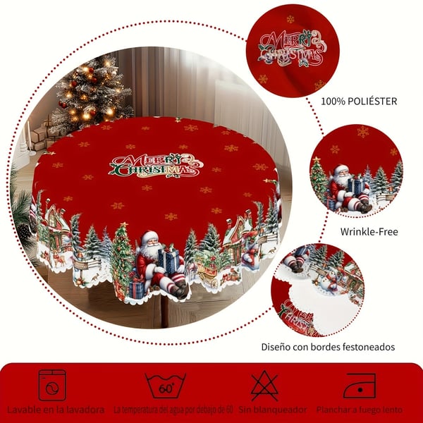 🎁The Best Christmas Gift🔥Christmas Tablecloth