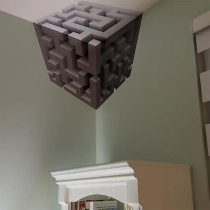 3D Wall Art Optical Illusion Corner Wall Decal