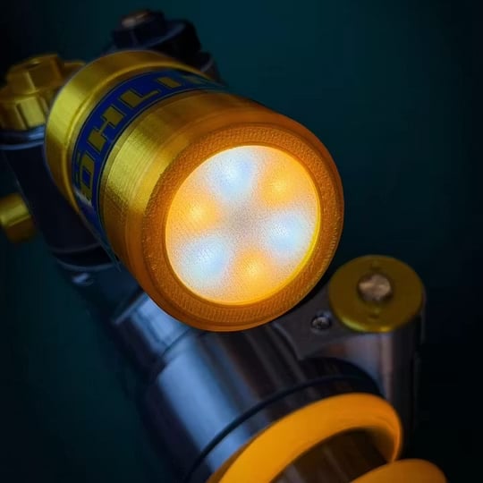 🏎️ Suspension-Inspired Shock Absorber Desk Lamp Adjustable LED Light for Gamers, Gearheads & Car Lovers