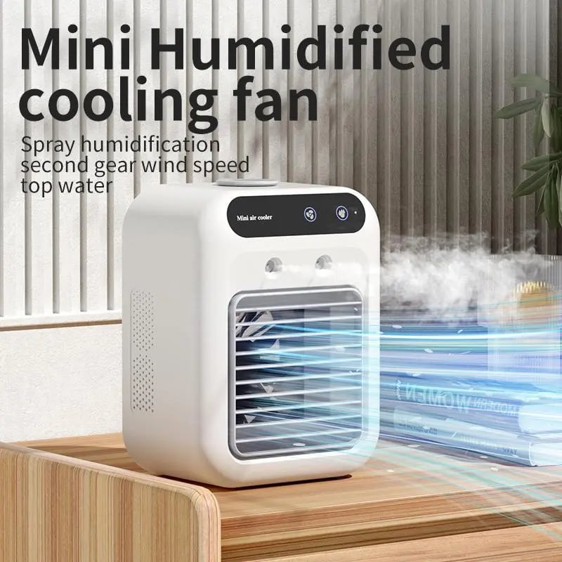 (🎁Last Day 49% OFF)❄️Mini Portable Air Conditioner with Cooling and Humidification Function