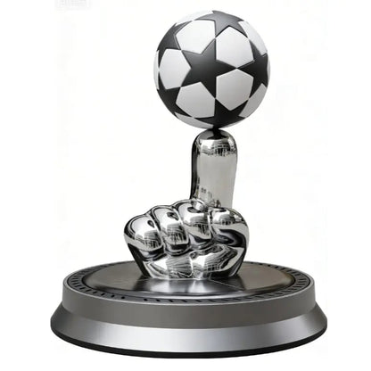 ⚽🚗Solar Rotating Football Car Air Freshener & Aromatherapy Diffuser – Reusable Ornament for Car, Office & Home