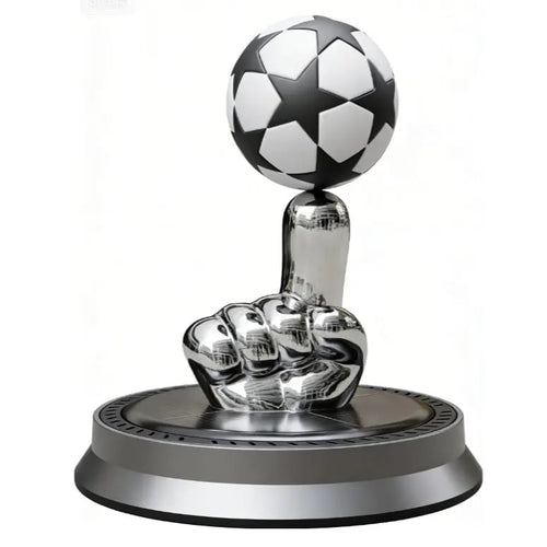 ⚽🚗Solar Rotating Football Car Air Freshener & Aromatherapy Diffuser – Reusable Ornament for Car, Office & Home
