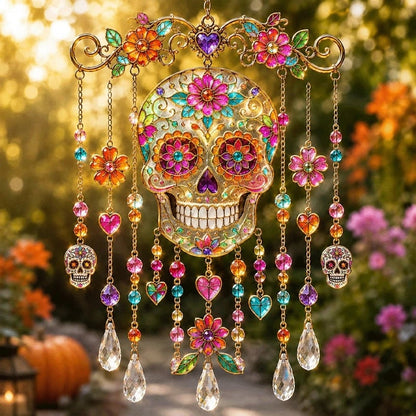 🔥Last Day 49% OFF - Halloween Suncatcher Wind Chime