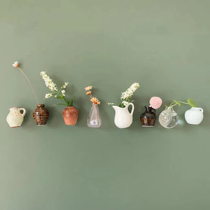 🎁Last Day Sale 49% OFF🌸 Mini Ceramics Vase Fridge Magnet