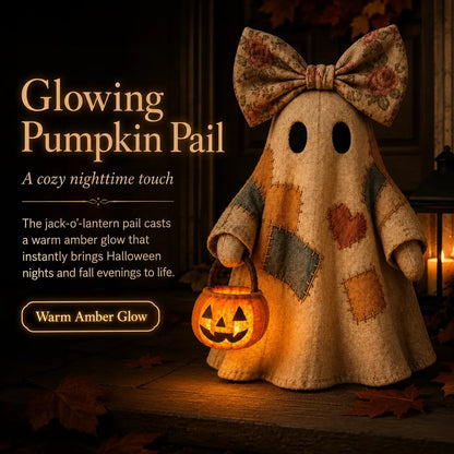 🏆Limited Time Sale 49% OFF🍂👻 Lighted Vintage Patchwork Ghost