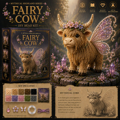 🔥Last Day BUY 3 GET 1 FREE🐮 Mythical Highland Series™ DIY Bead Kit Collection