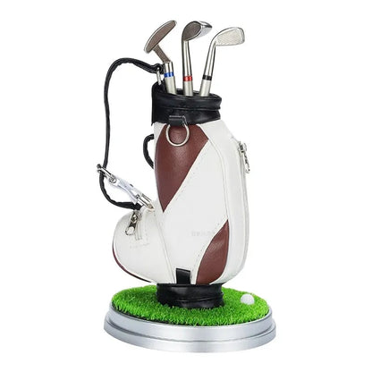 ⛳ Golf Pen Holder + 3-Pen Set 🏌️‍♂️ Elevate Your Desk – A Hole-in-One for Style & Function