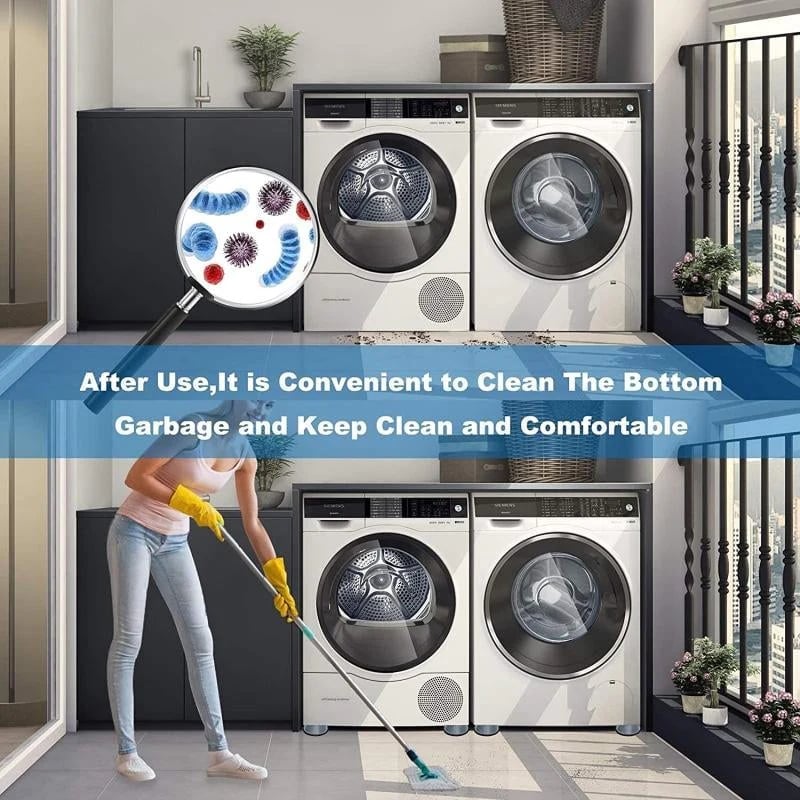 🔥LAST DAY SALE 49% OFF-🏡  Anti-Vibration Washing Machine Pads (4PCs) - Noise Reducing & Stabilizing Base for Quiet Operation and Floor Protection 🧼🔇