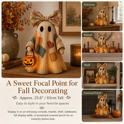 🏆Limited Time Sale 49% OFF🍂👻 Lighted Vintage Patchwork Ghost