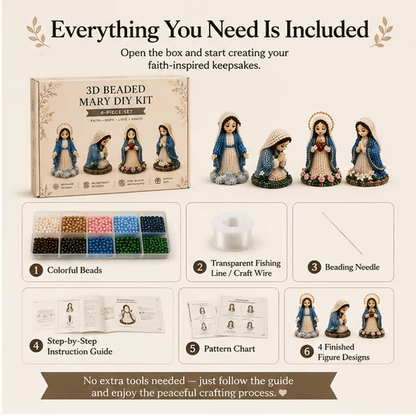 🔥Last Day 50% OFF ✝️3D Beaded Christian DIY Kit