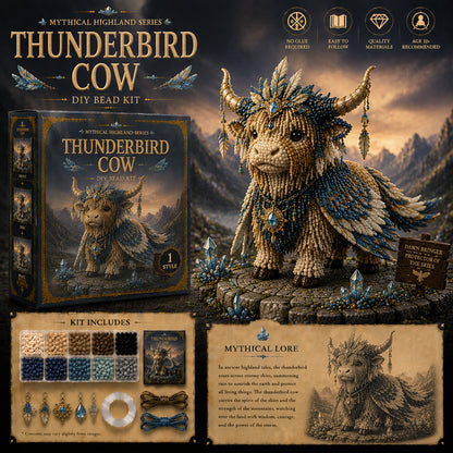 🔥Last Day BUY 3 GET 1 FREE🐮 Mythical Highland Series™ DIY Bead Kit Collection
