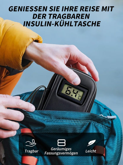 ✨ NUR HEUTE: 49 % RABATT 🔥 Insulin-Kühltasche mit Temperaturanzeige