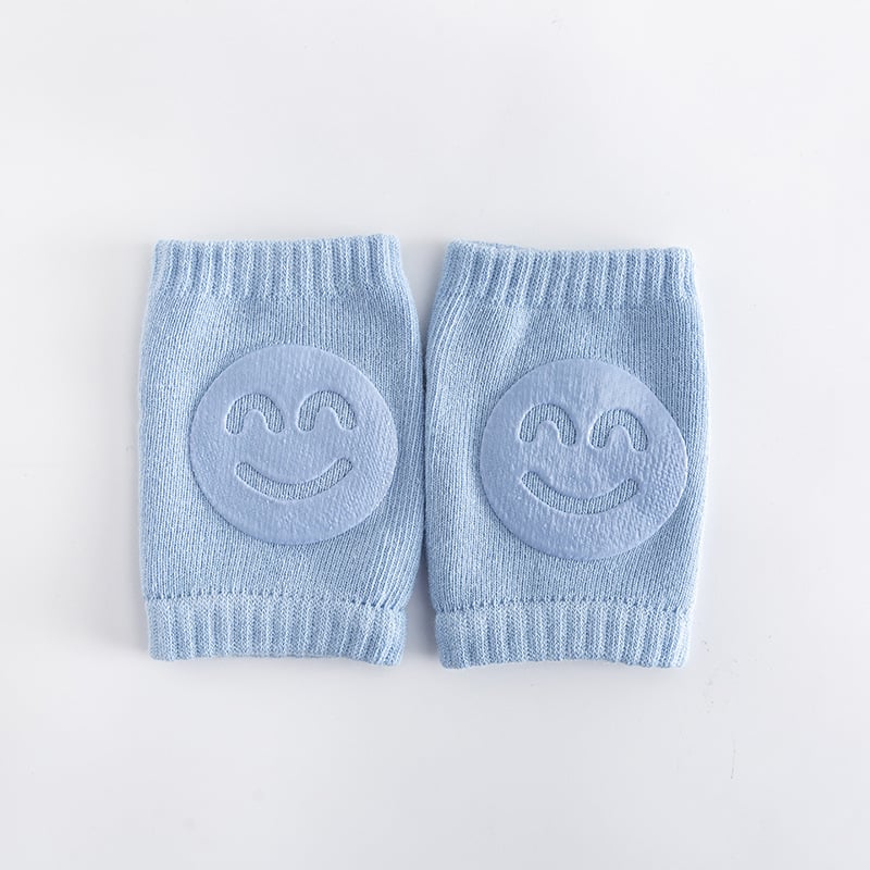 Baby 5-Pair Non-Slip Knee Pads, Thick Soft Contoured Fit for Crawling, Durable Fall Protection