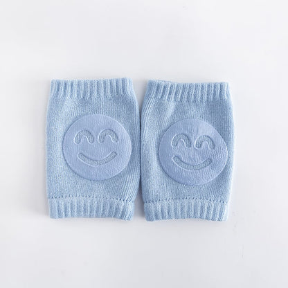 Baby 5-Pair Non-Slip Knee Pads, Thick Soft Contoured Fit for Crawling, Durable Fall Protection