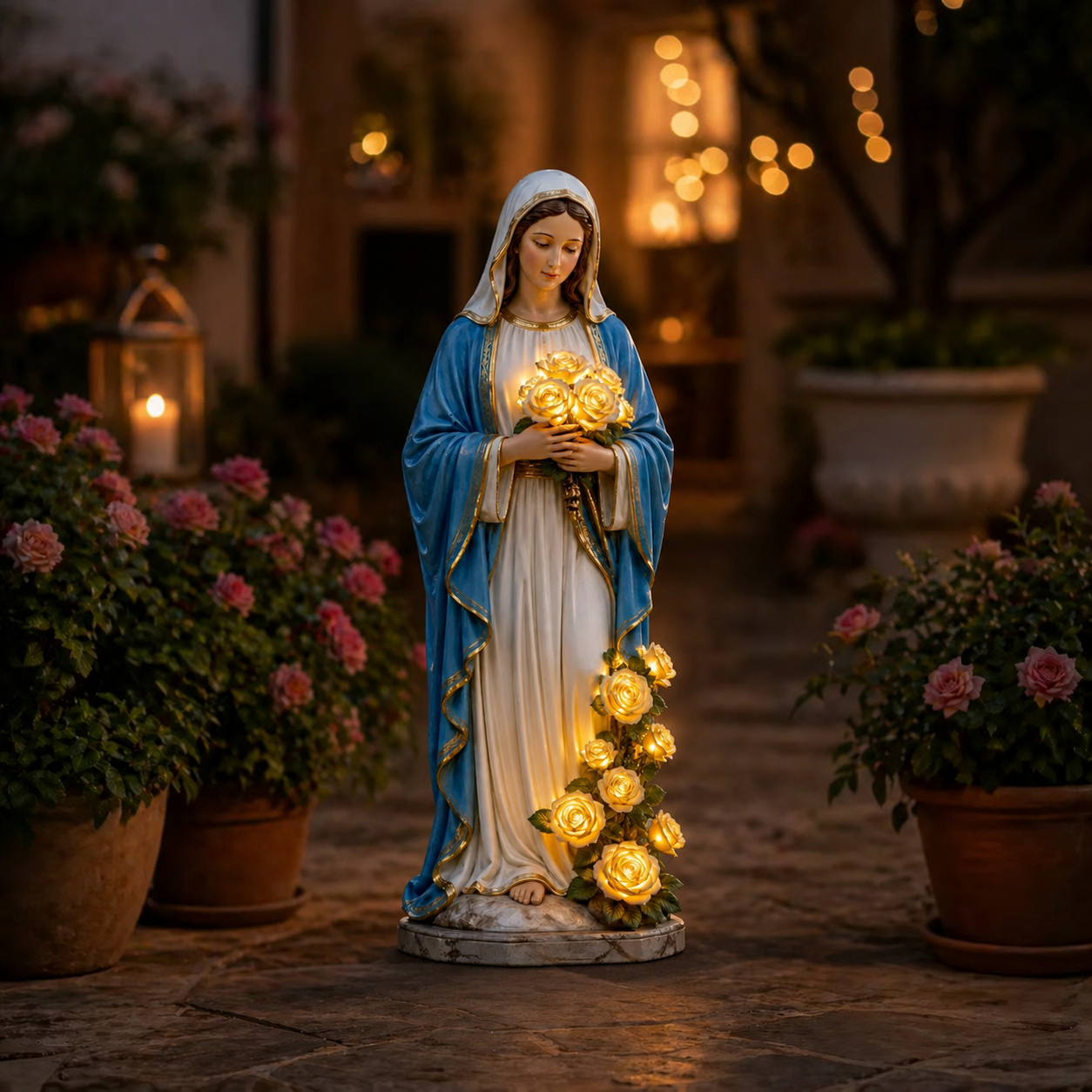 💗Virgin Mary Garden Light