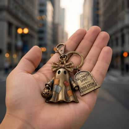 🔥Halloween Spirit Boo Crew Ghost Keychain