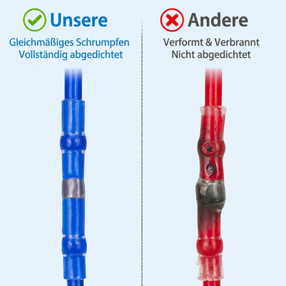 Wasserdichte Lötverbinder-Schrumpfschlauch-Set