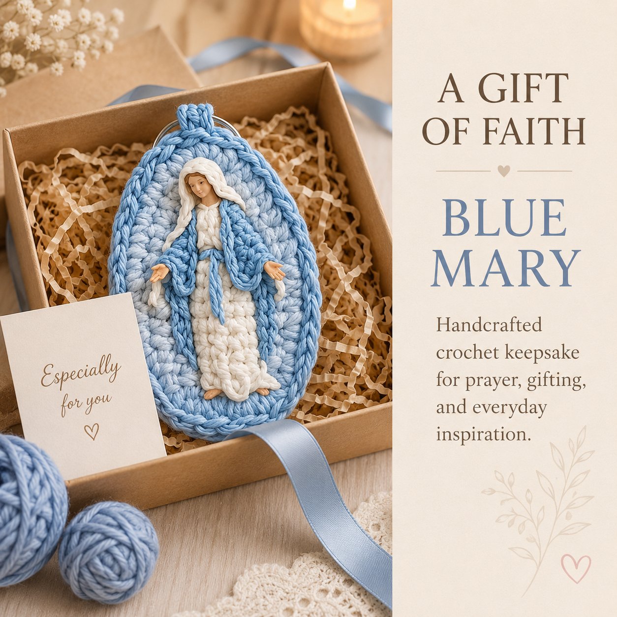 ✨ Handmade Sacred Key Charms | Devotion on the go🧶
