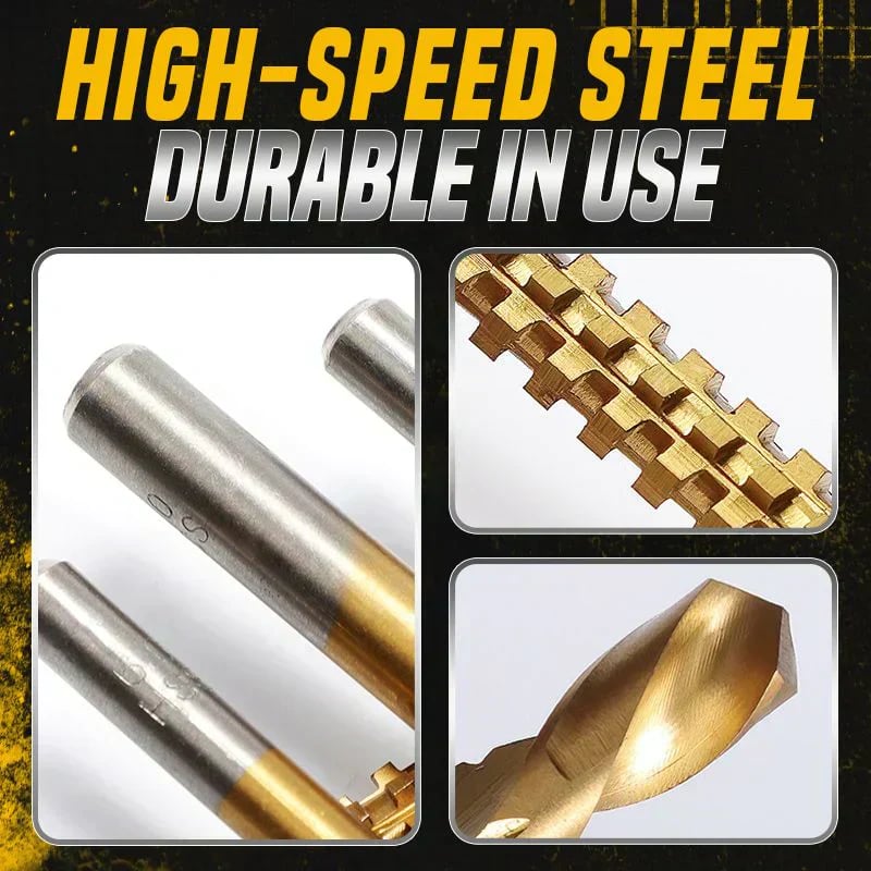 Twist Drill Bit Set Power Tool Accessories(6 Pcs )