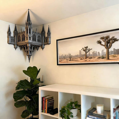3D Wall Art Optical Illusion Corner Wall Decal