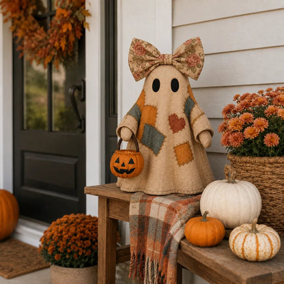 🏆Limited Time Sale 49% OFF🍂👻 Lighted Vintage Patchwork Ghost