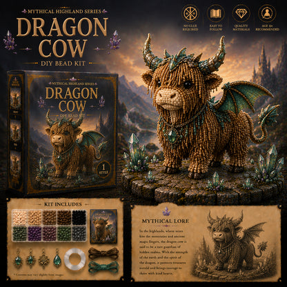 🔥Last Day BUY 3 GET 1 FREE🐮 Mythical Highland Series™ DIY Bead Kit Collection