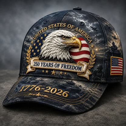 ✨250 Years of Freedom Eagle Cap❤️A proud tribute to America’s strength, sacrifice, and enduring spirit