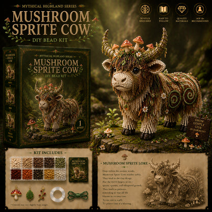 🔥Last Day BUY 3 GET 1 FREE🐮 Mythical Highland Series™ DIY Bead Kit Collection