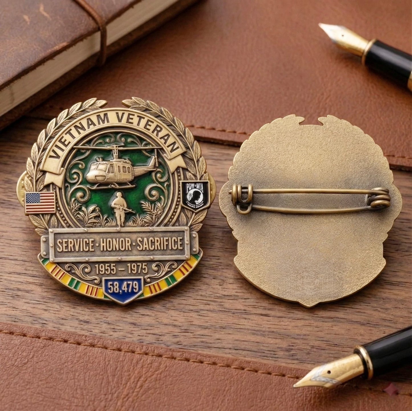 🦅 Last Day Promo: 60% OFF 🎖️Vietnam Veteran Honor Commemorative Pin