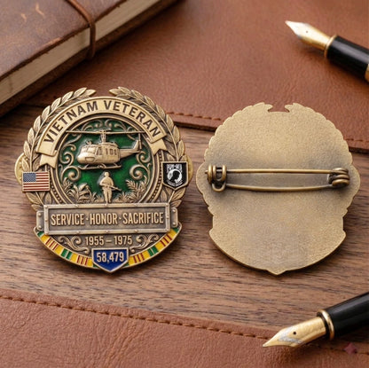 🦅 Last Day Promo: 60% OFF 🎖️Vietnam Veteran Honor Commemorative Pin