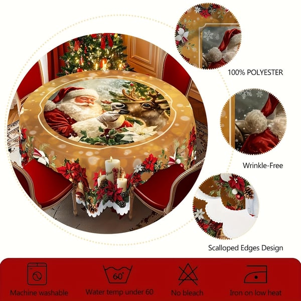 🎁The Best Christmas Gift🔥Christmas Tablecloth