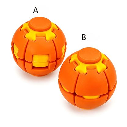 Press-to-Spin Stress Relief Fidget Ball