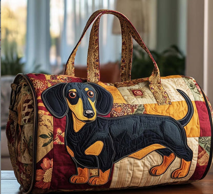 Hippie Van Quilted Duffle Bag