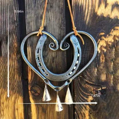 The Horseshoe Heart Wind Chime ❤🐎 (Handmade by Jordan Maynard®)