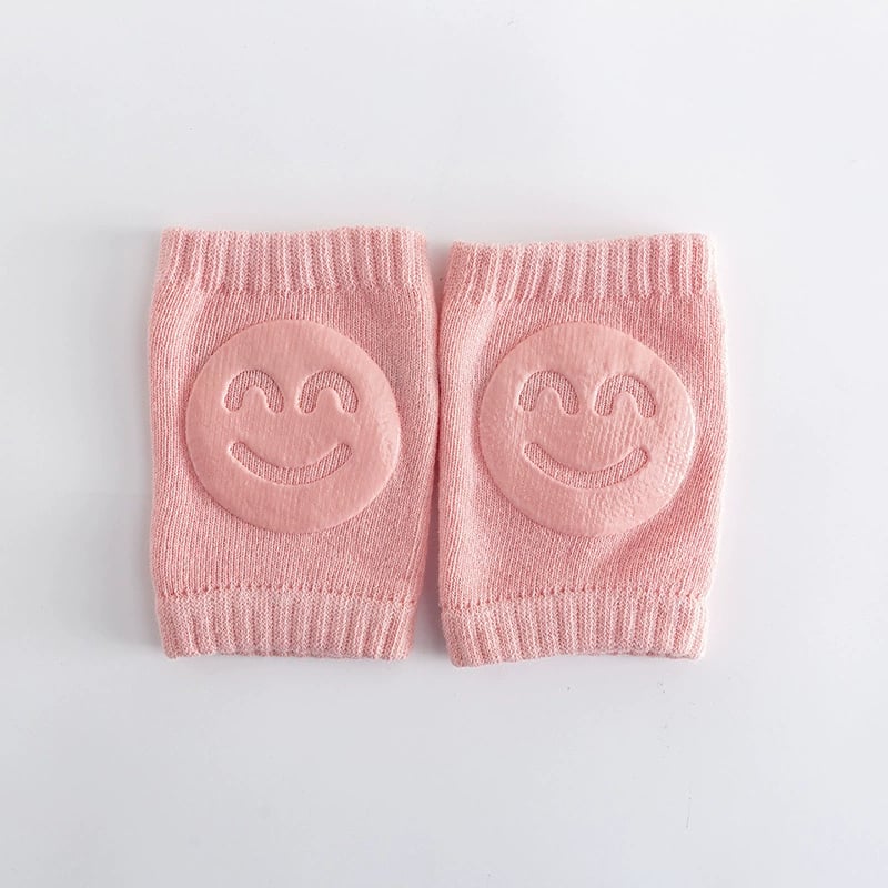 Baby 5-Pair Non-Slip Knee Pads, Thick Soft Contoured Fit for Crawling, Durable Fall Protection