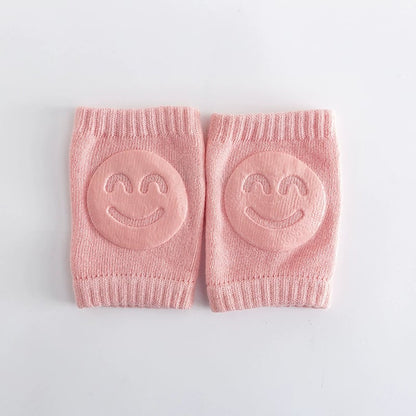 Baby 5-Pair Non-Slip Knee Pads, Thick Soft Contoured Fit for Crawling, Durable Fall Protection