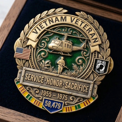 🦅 Last Day Promo: 60% OFF 🎖️Vietnam Veteran Honor Commemorative Pin