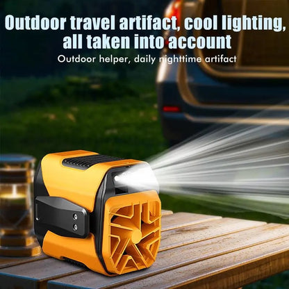 Personal Portable Waist Clip Fan, Hands-Free Hanging Neck Fan
