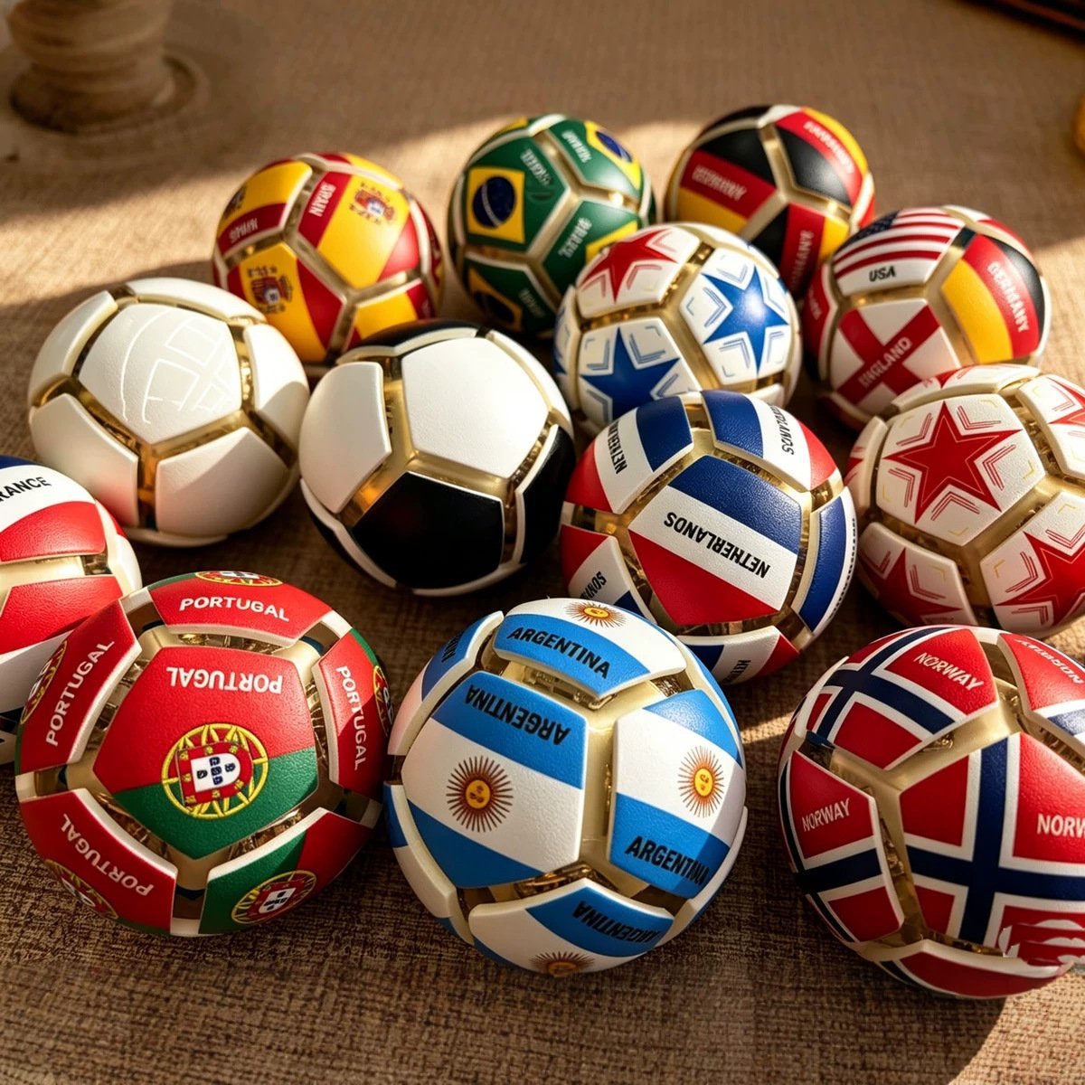 🏆⚽ Officially Licensed World Flag Soccer Fidget Keychain | Pocket Stress Relief Toy
