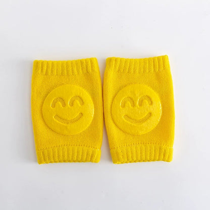 Baby 5-Pair Non-Slip Knee Pads, Thick Soft Contoured Fit for Crawling, Durable Fall Protection