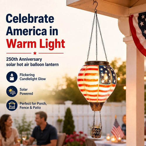 ✨250th Anniversary Solar Hot Air Balloon Lantern🏮