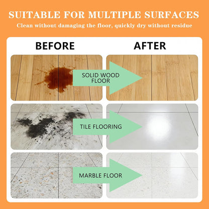 🌿🍋12pcs Floor Cleaning Solution Tablet Deep Cleans for Multiple Hard Floors