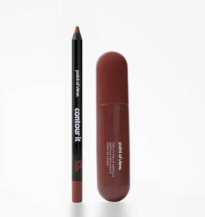 Amp (K)its: Color-rich lipampoules with matching lip liner