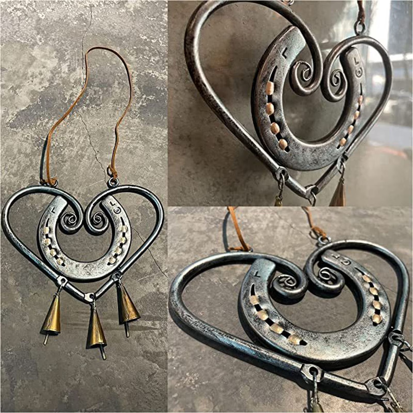 The Horseshoe Heart Wind Chime ❤🐎 (Handmade by Jordan Maynard®)